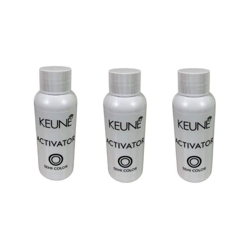 Kit 3 Unidades Semi Color Activator 60ml Keune