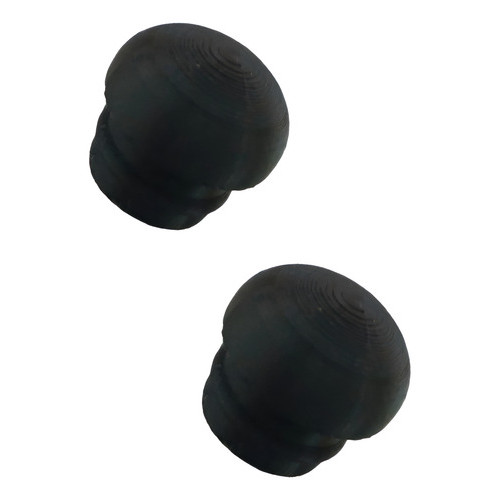 Par Acabamento Tampão Semi Guidão Rd 350 Preto