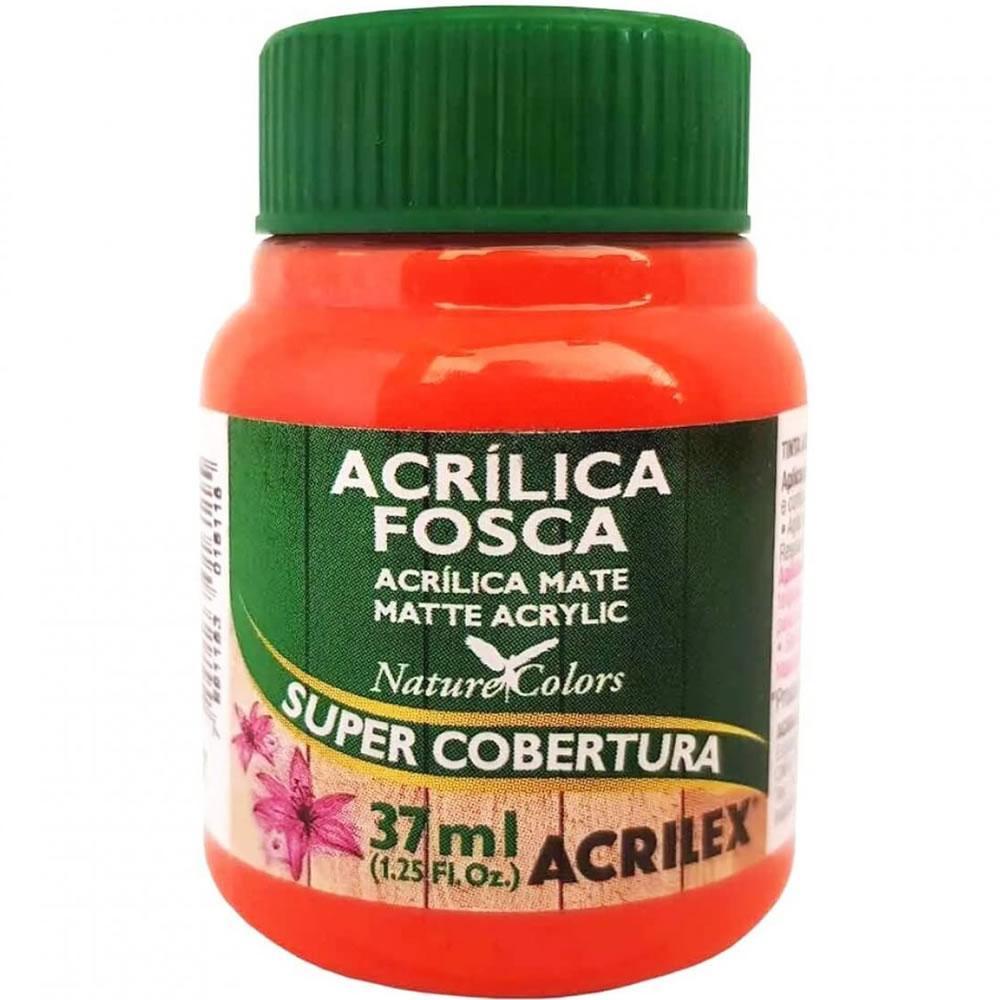 TINTA ACRÍLICA FOSCA 37ML LARANJA – 35400517 – UNITÁRIO
