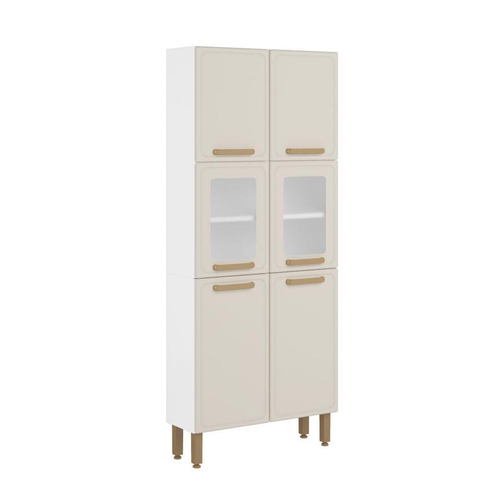 Paneleiro de Cozinha em Aço 6 Ptas  2 Vid Essência Bertolini