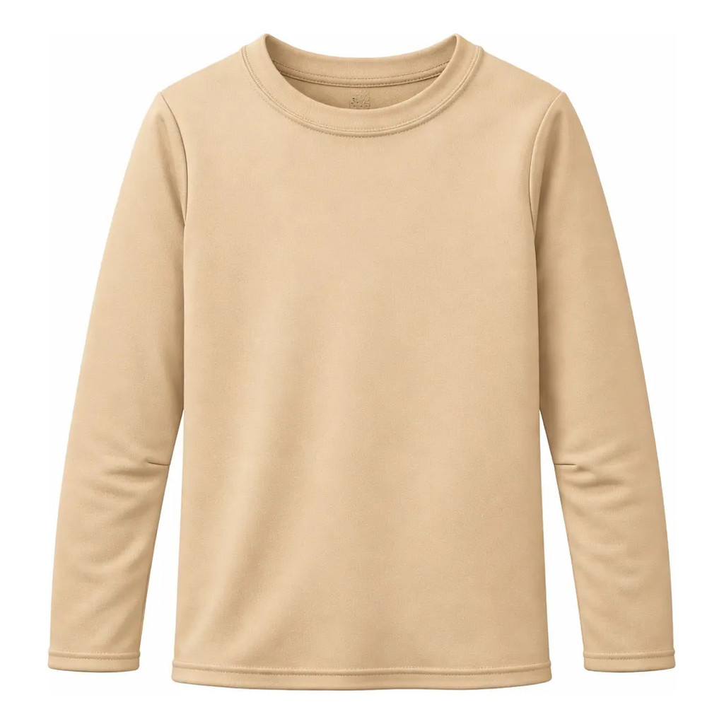 Camiseta Térmica Peluciada Infantil Unissex menino menina — imagem 2 de 2