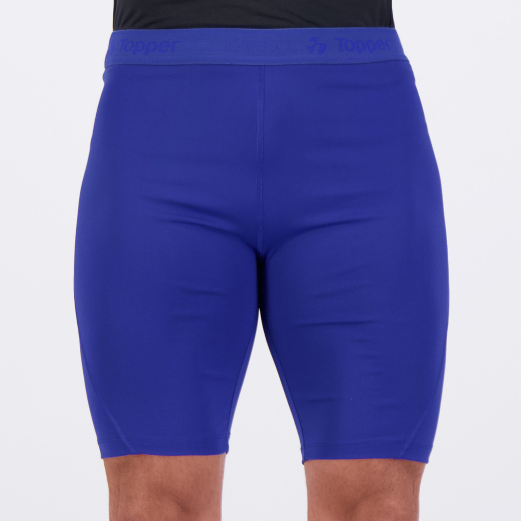 Bermuda Térmica Topper Poliamida Azul em Oferta na Shopee