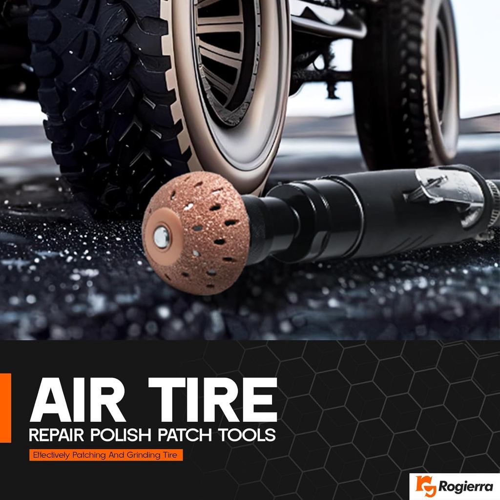 Ferramentas De Remendo Polonês Para Reparo De Pneus De Ar-Tampão De Baixa Velocidade De 2500 Rpm Com Roda De Carboneto D