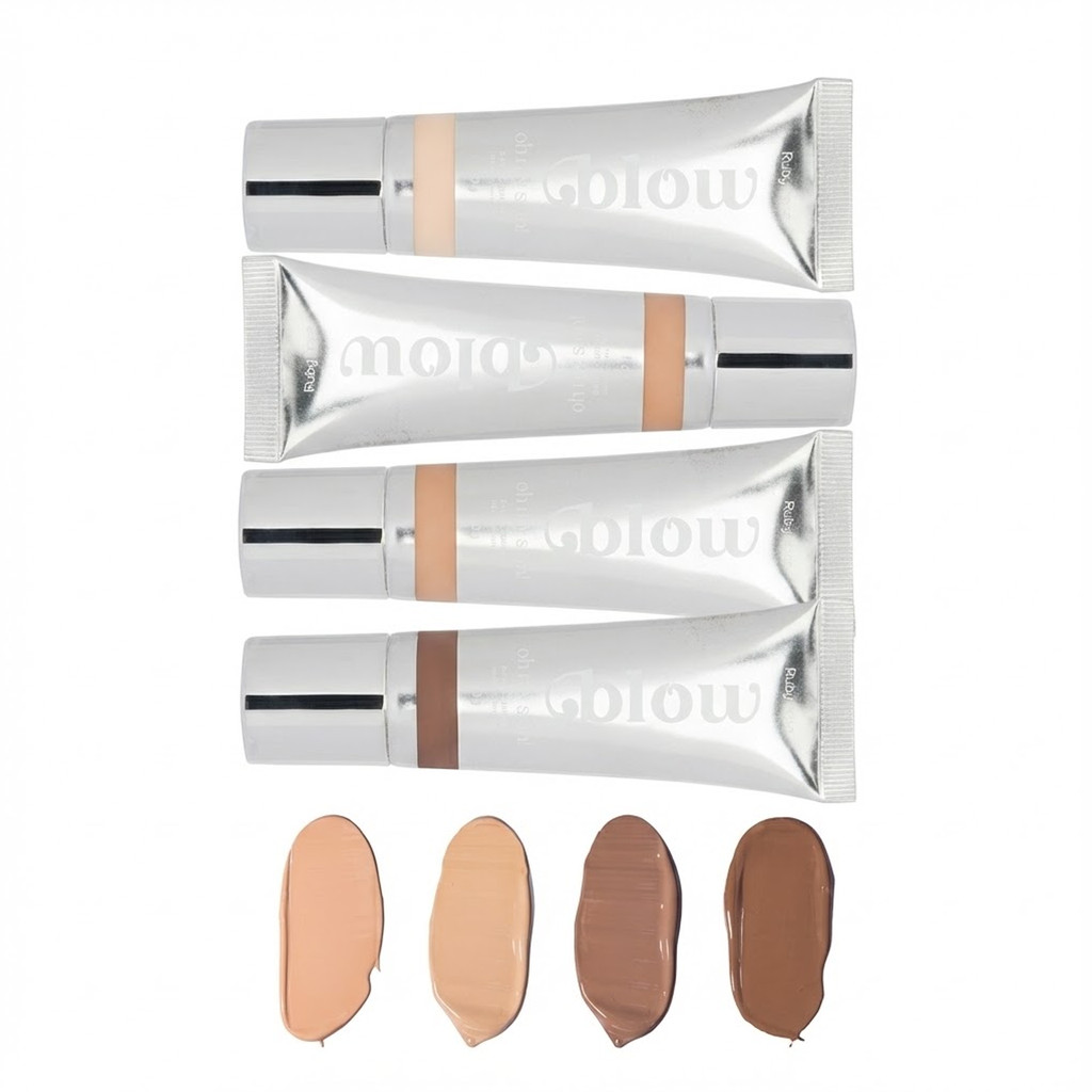 Base Liquida Ruby Rose OH MY SKIN Linha Blow HBM303 em Oferta na Shopee