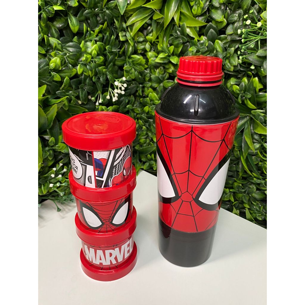KIT Shakeira Potes 3 Em 1 Homem Aranha - 15630
