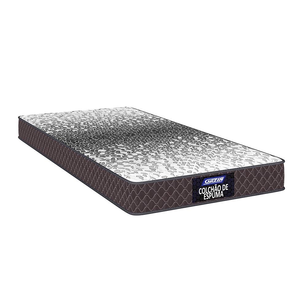 Colchão Solteiro Supreme 88x14 Espuma D-23 Marrom - Gazin