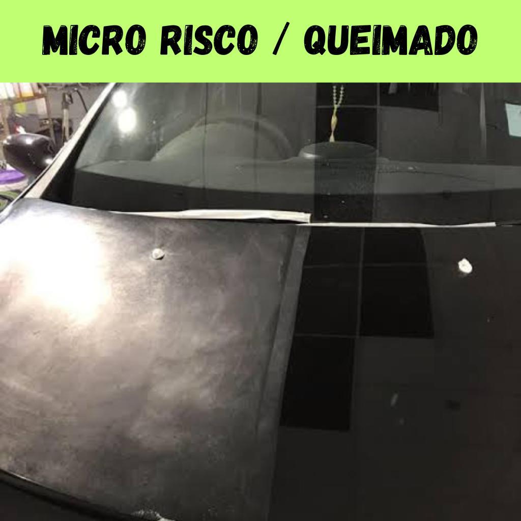 Kit Cera Alien + Aplicador Zacs P/ Riscos Queimados Brilho e Polimento