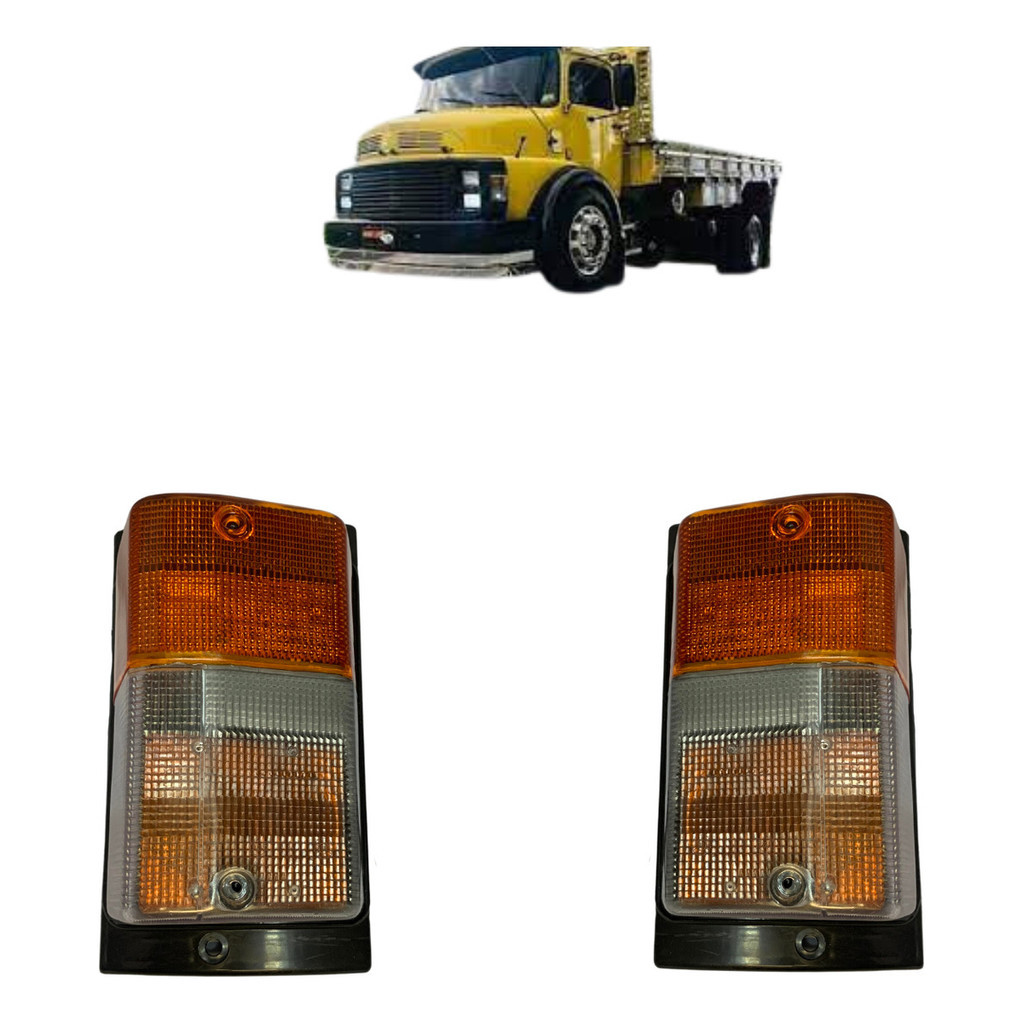 Kit Pisca Seta Direita Esquerda Mercedes 1113 2213 1519 1934