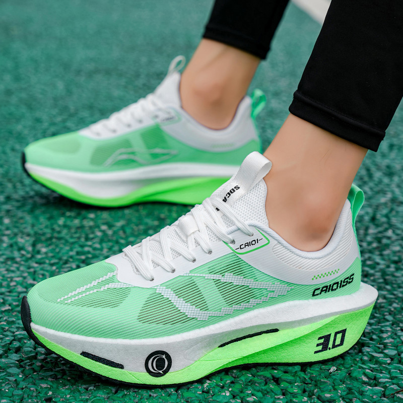 Novo 5 Cores Tênis De Corrida Ao Ar Livre Treinamento Para Homens E Mulheres Placa De Carbono