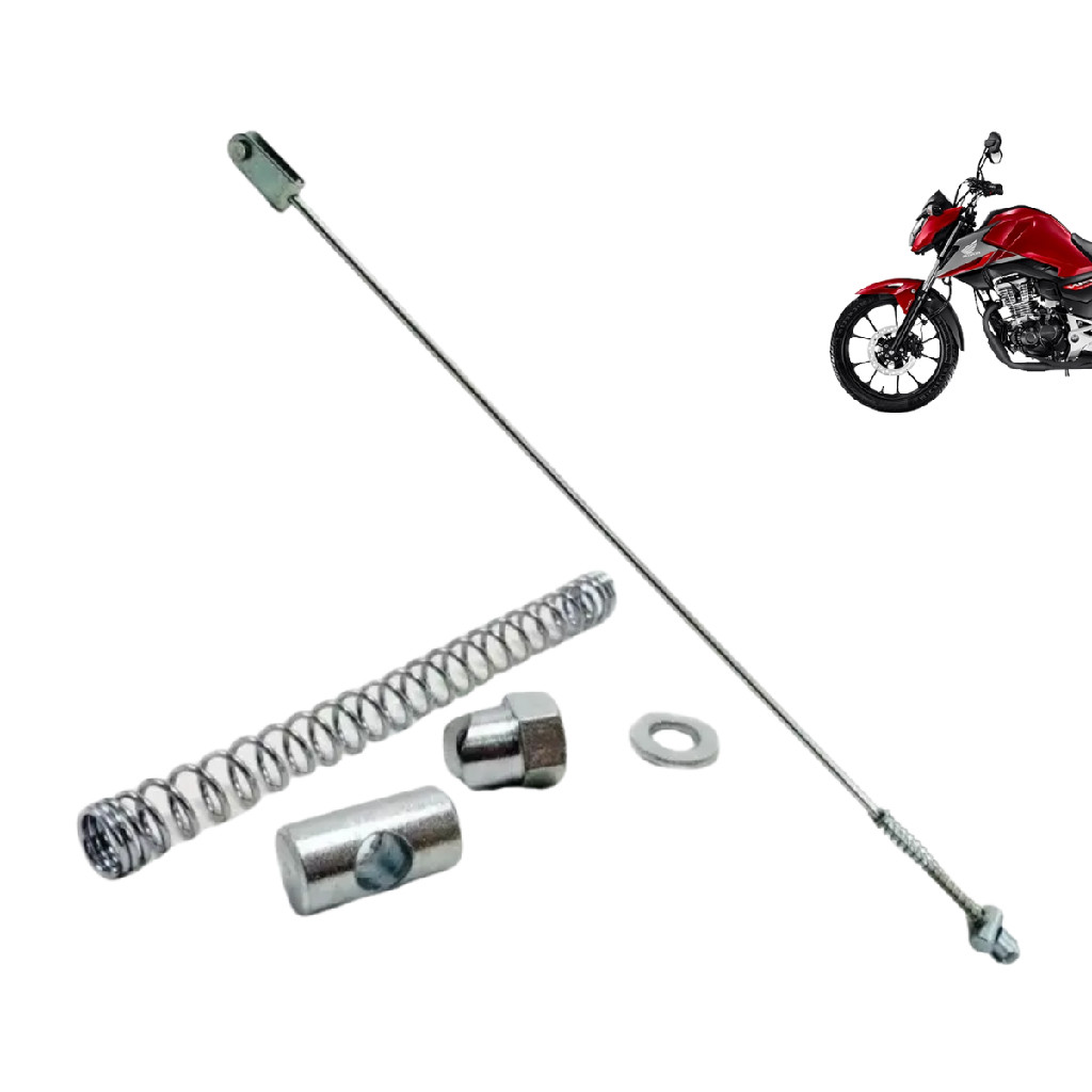 Varão Freio Completo Titan 160 Fan 160 Strat 160 MGO MOLAS em Oferta na Shopee