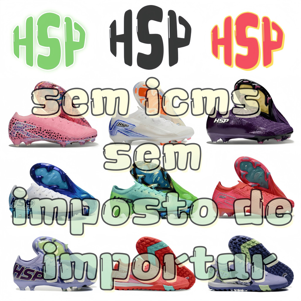 Chuteiras Práticas Da Série HSP Masculinas E Femininas Multicoloridas Escolha TF/FG