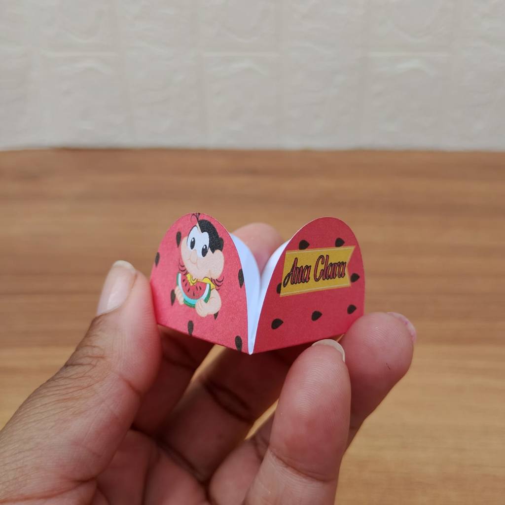 Forminhas para Doces Personalizadas MAGALI MELANCIA | Brigadeiro | Festa Aniversário Infantil