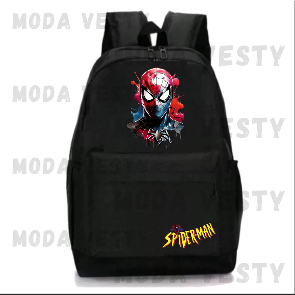 Mochila Escolar Stich Hulk Homem Aranha Minions Bolsa Leve e Reforçada de Nylon Promoçao 2025