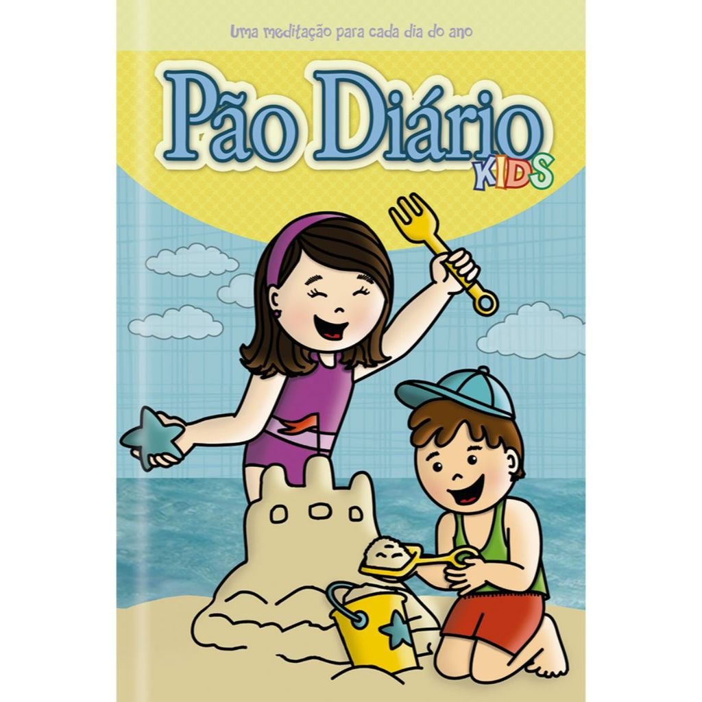 Devocional Pão Diário Kids | Praia | Novas Aventuras | Capa Dura | Pão Diário