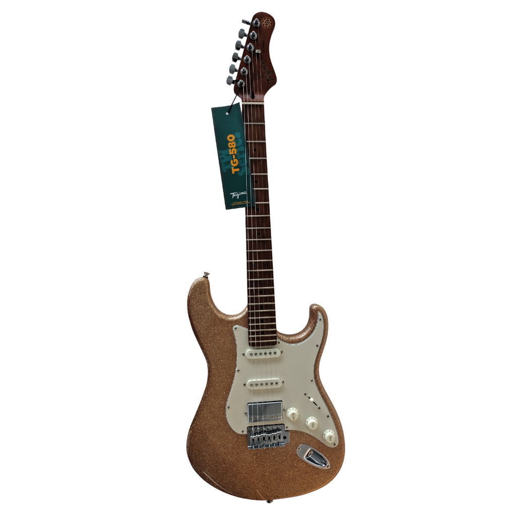 Guitarra Tagima 2S 1 H Escala Clara Escudo OW TG-580 GDSK Tagima