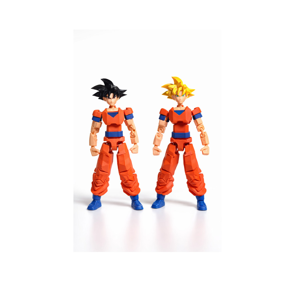 Boneco Goku Articulado Dummy Geek – Inspirado em Dragon Ball