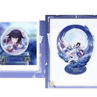 2 Pçs/Set Columbina Hiposelenia 58mm Emblema Com Acrílico Figura Suporte Modelo Kuutar Moon Maiden Damselette Pin Cospla em Oferta na Shopee