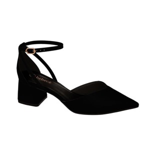Sapato Feminino Salto Quadrado Bico Fino Bebecê Original em Oferta na Shopee