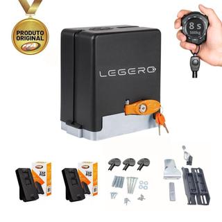 Kit Motor de Portão Eletrônico Deslizante 8s  PPA DZ Stark Legero 500kg