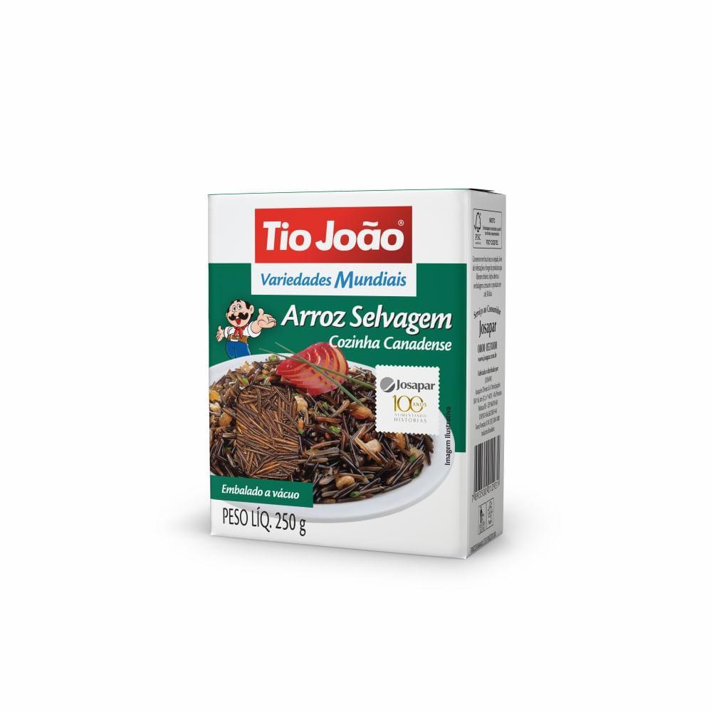Arroz Selvagem Tio João Variedades Mundiais 250g em Oferta na Shopee