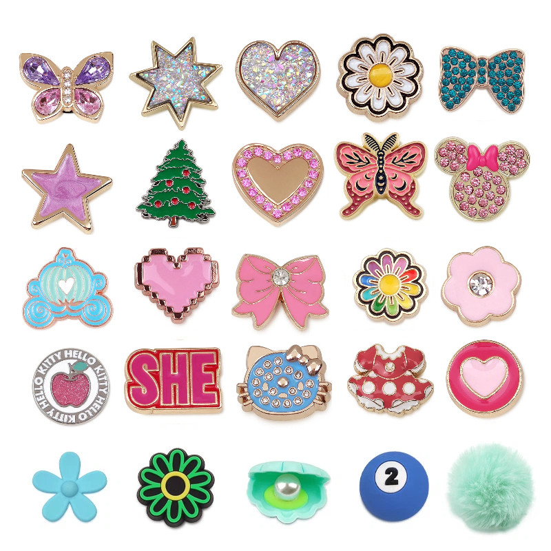 Miss Zoe Jibtz Bolsas Metálicas Com Buracos Esmeralda , Acessórios Fofos Para De Desenho Animado