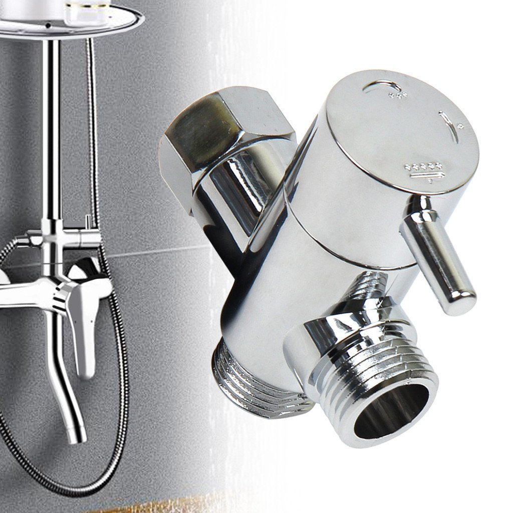 Válvula Desviadora De Cabeça De Chuveiro Multifuncional De 3 Vias De Alta Qualidade G1/2 " Adaptadora De Interruptor De