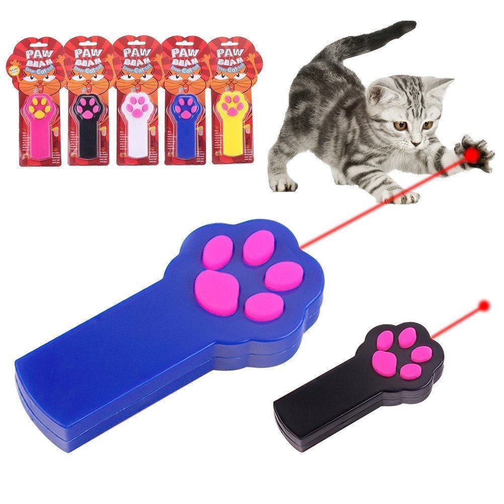 BESTLINK2 1Pc Caneta A Laser Remota Gatos Para Animais De Estimação Brinquedos Engraçados Paw Beam Interativo Apontador