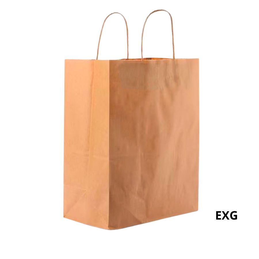 Sacola de Papel EXG 38,5x33x21cm - Kraft Fundo Largo - 20 unidades - Cromus - Rizzo em Oferta na Shopee