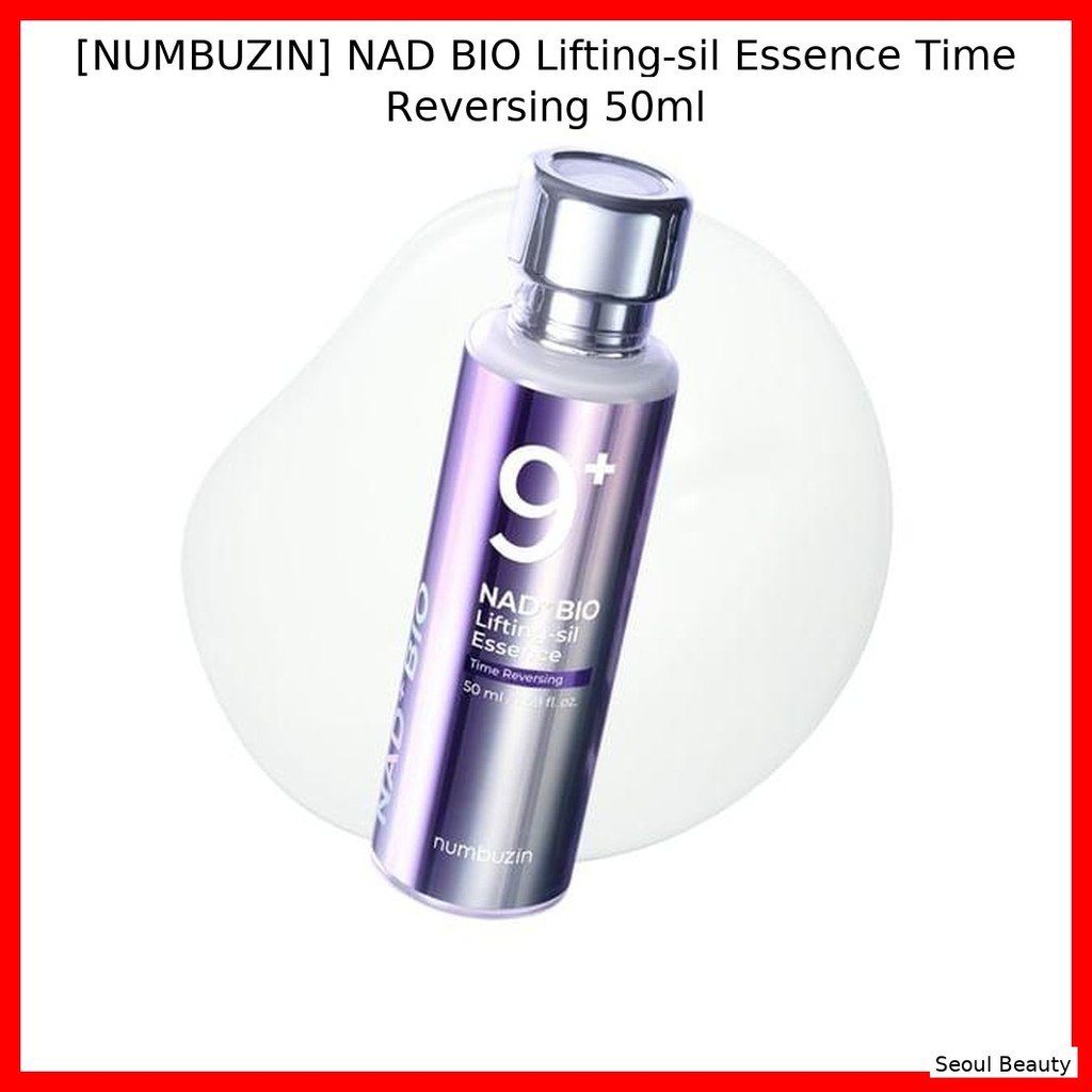 [NUMBUZIN] No . 9 NAD BIO Lifting-sil Essence Time Invertendo 50ml/Efeito/100 % Autêntico Por Seul Beauty Picks