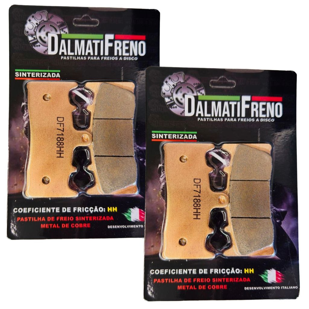 PASTILHA DE FREIO DIANTEIRA SUZUKI GSX-R 1000 SRAD ANO 2001 2002