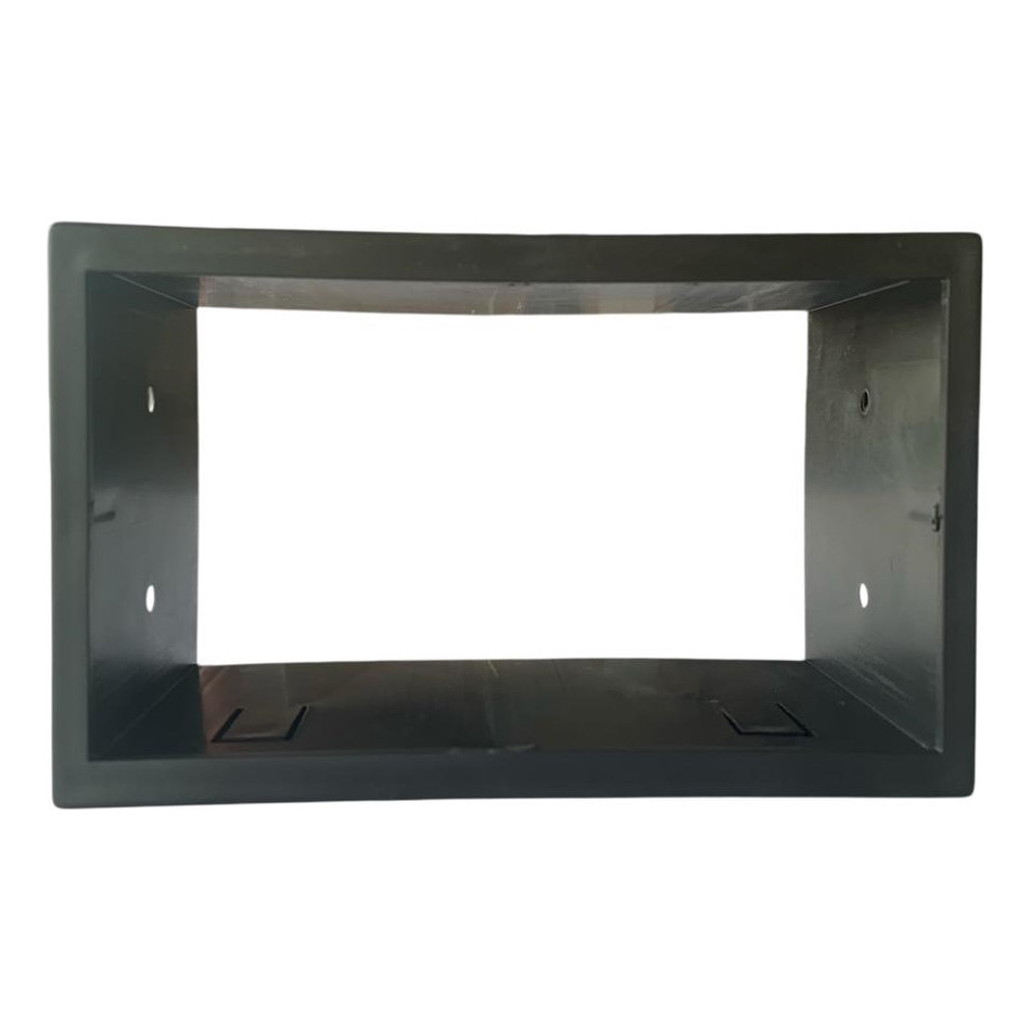 Moldura Painel 2 Din Golf Fiesta Eco Sport Polo 2003 A 2014