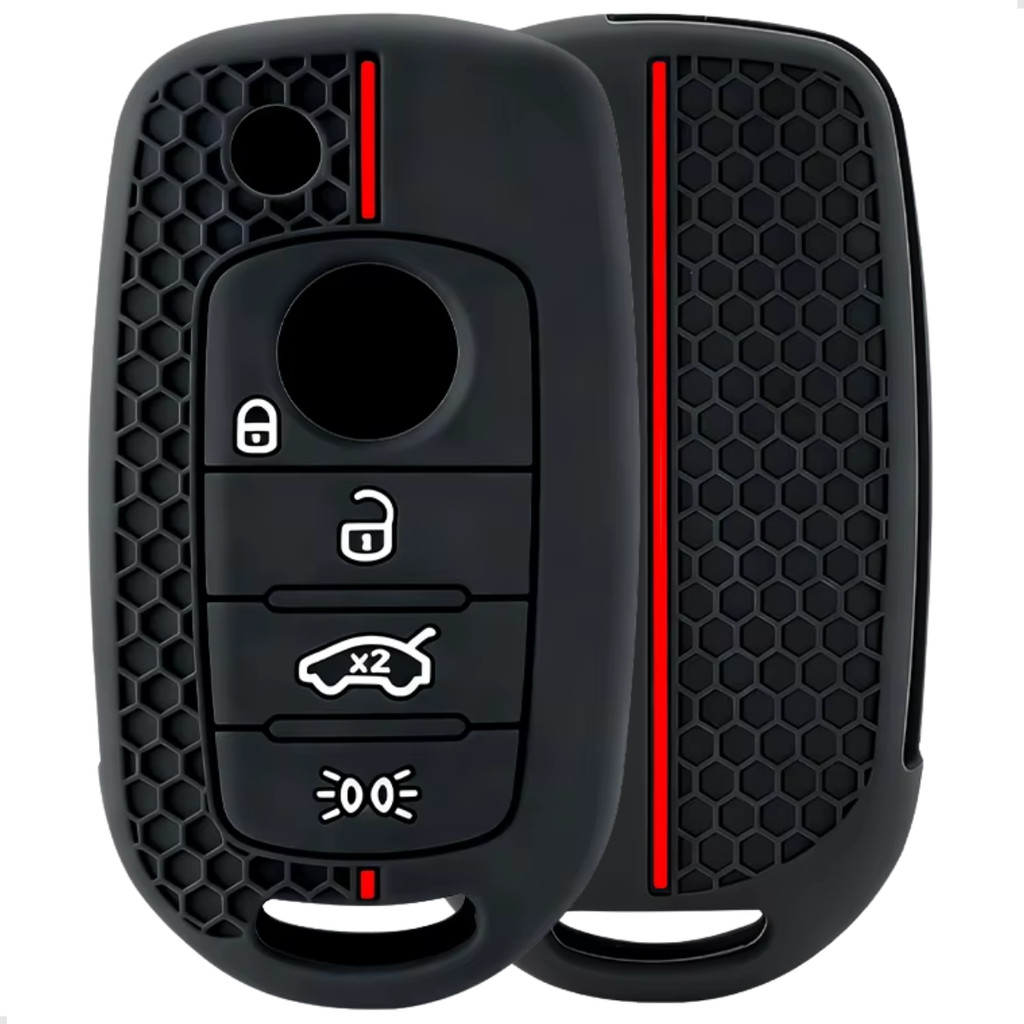 Capa Silicone Chave Canivete Fiat Toro Argo Cronos 2017 2018 2019 2020 2021 2022