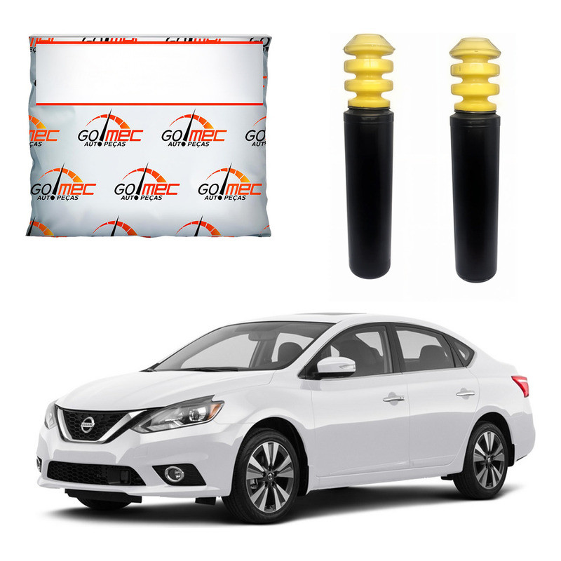 Kit Batente Traseiro Sentra 2.0 2017 A 2020