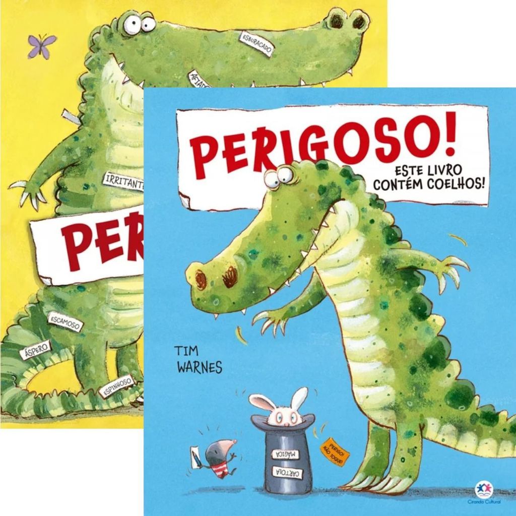 Kit 2 Livros | O Perigoso + O Perigoso contém coelhos