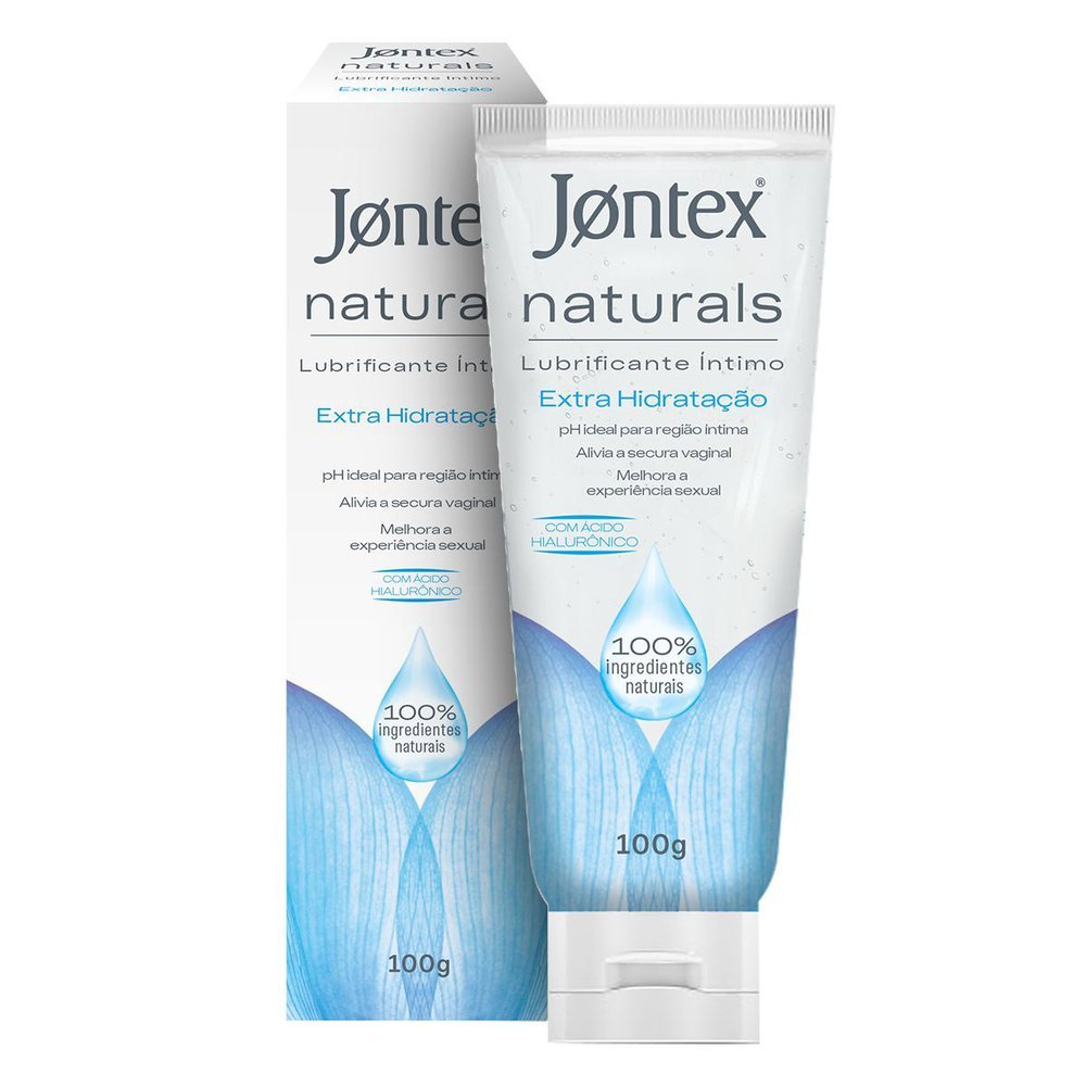 Lubrificante Íntimo Jontex Naturals Extra Hidratação com 100g em Oferta na Shopee