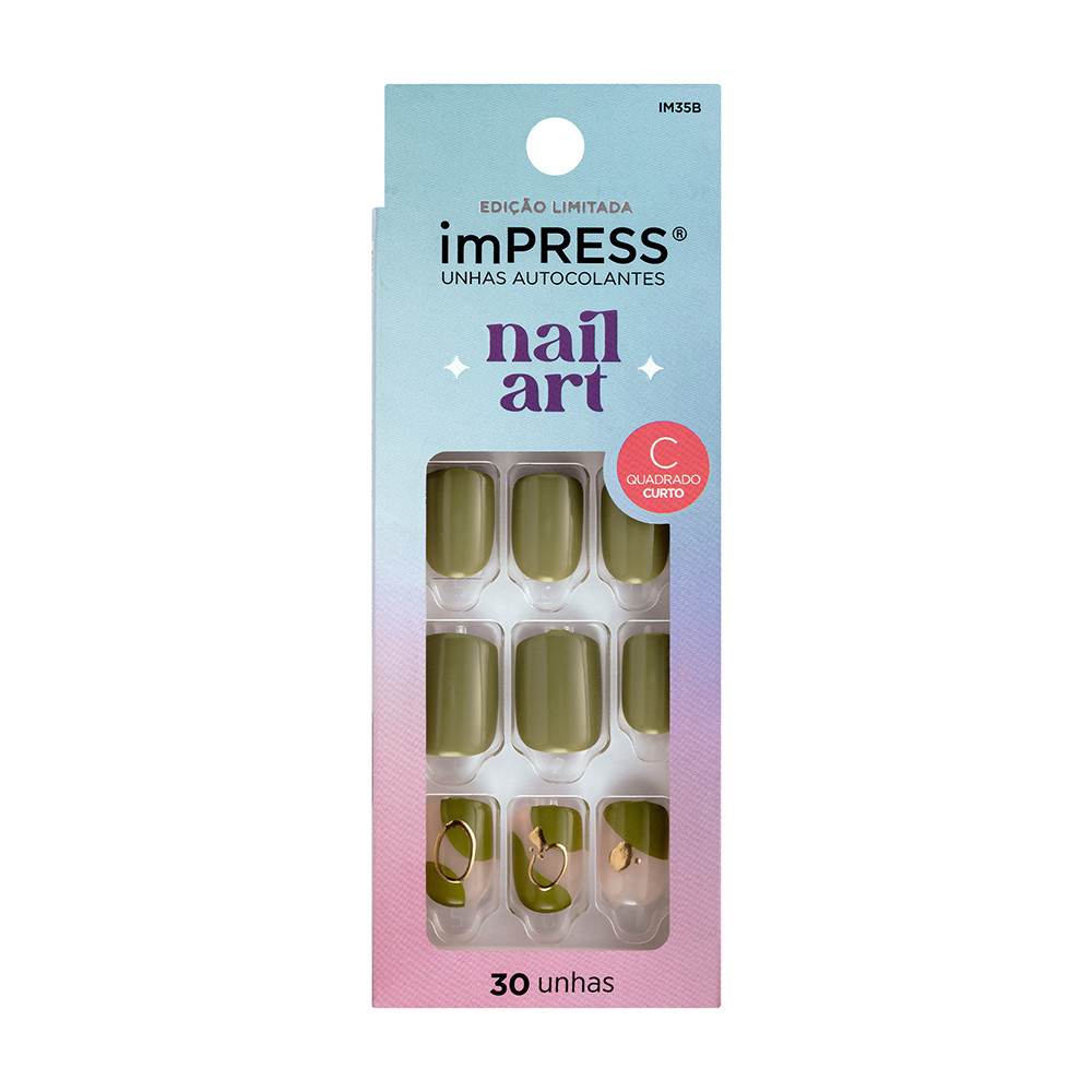 Unha Postiça ImPress Nail Art Before Sunrise - Kiss New York