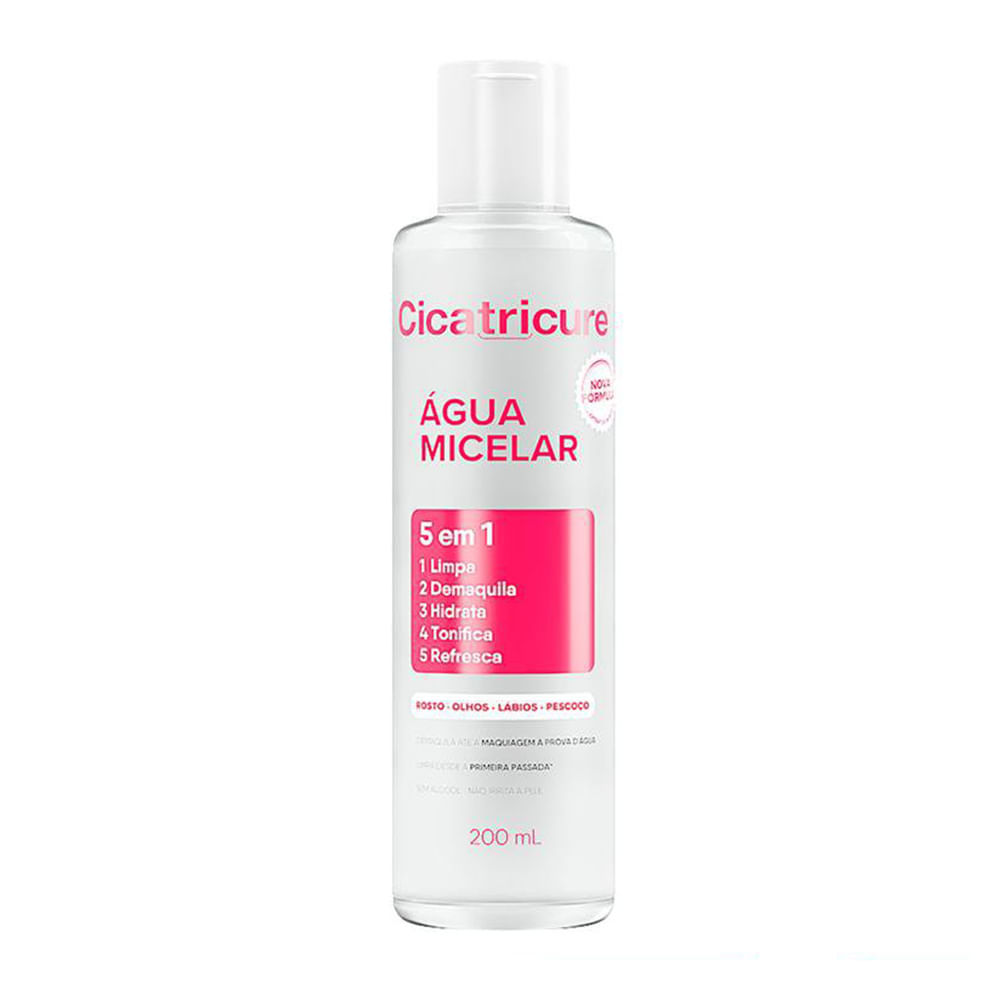 Cicatricure Água Micelar Limpeza Facial 200ml
