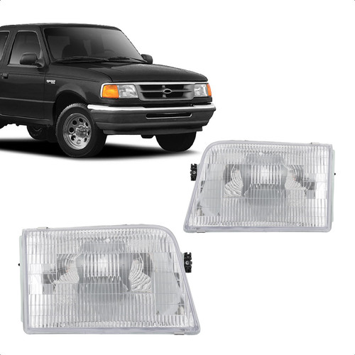 Farol Ranger 1993 1994 1995 1996 1997 Lente Acrilico