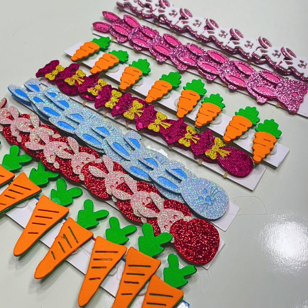 Laços Pet 40/80 Unidades Aplique Páscoa Premium Glitter Lacinhos para Pet Grande Premium