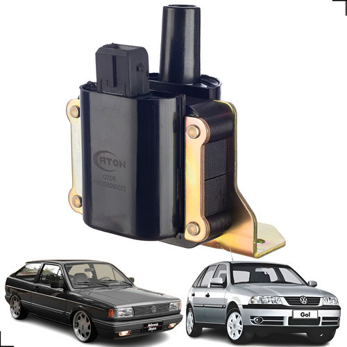 Imagem Bobina Ignição Gol G2 G3 Mi Santana Parati Saveiro 2 Pinos