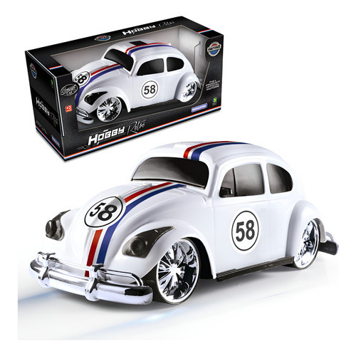 Carrinho Grande Infantil Menino Herbie Hobby Fusca Grande Fusca