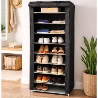 Sapateira 9 Andares Organizador Sapatos Hall Entrada Fechada em Oferta na Shopee