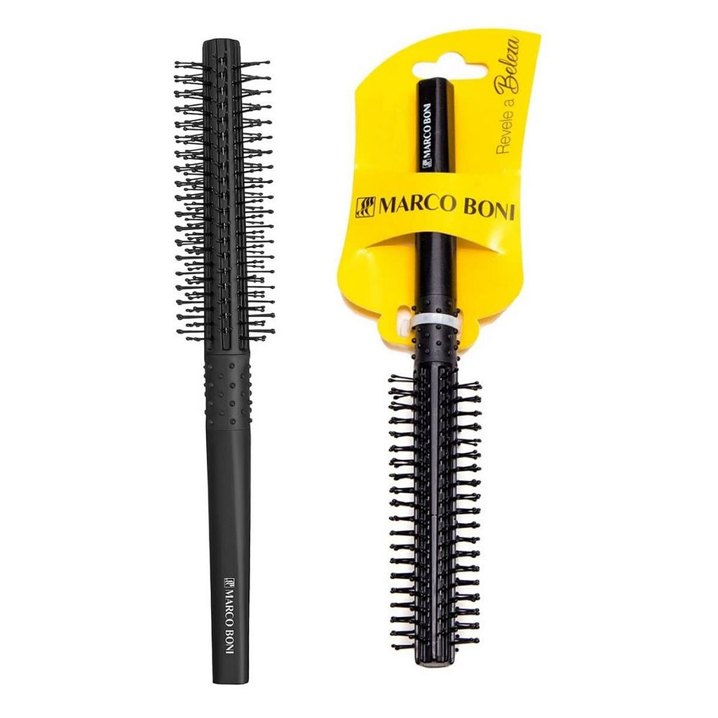Escova de Cabelo Marco Boni Corpo Cilíndrico em Oferta na Shopee