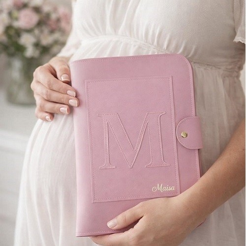 PASTA DA GESTANTE COM INICIAL - ORGANIZE EXAMES, DOCUMENTOS E O PRÉ-NATAL | FICHÁRIO E CATÁLOGO em Oferta na Shopee