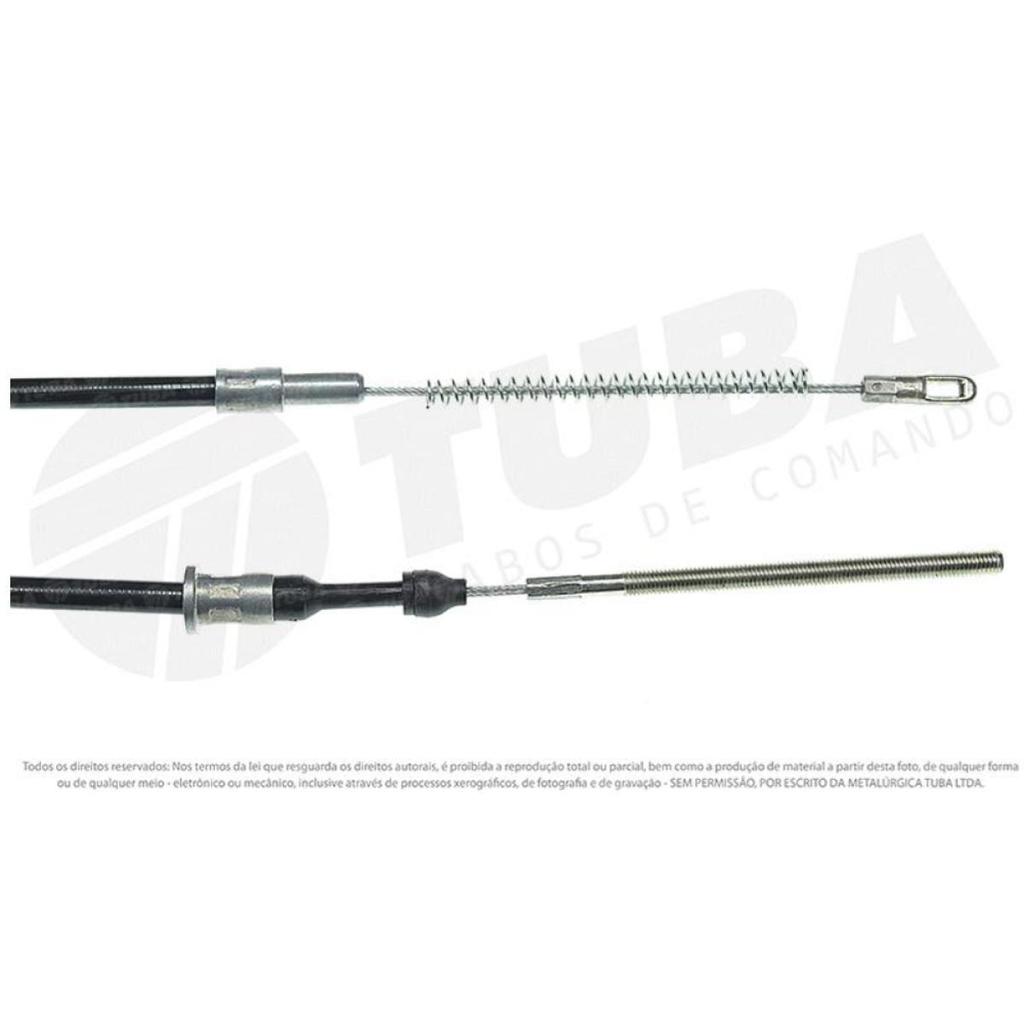Cabo de comando do freio Tras Chevrolet Monza 1992 a 1996