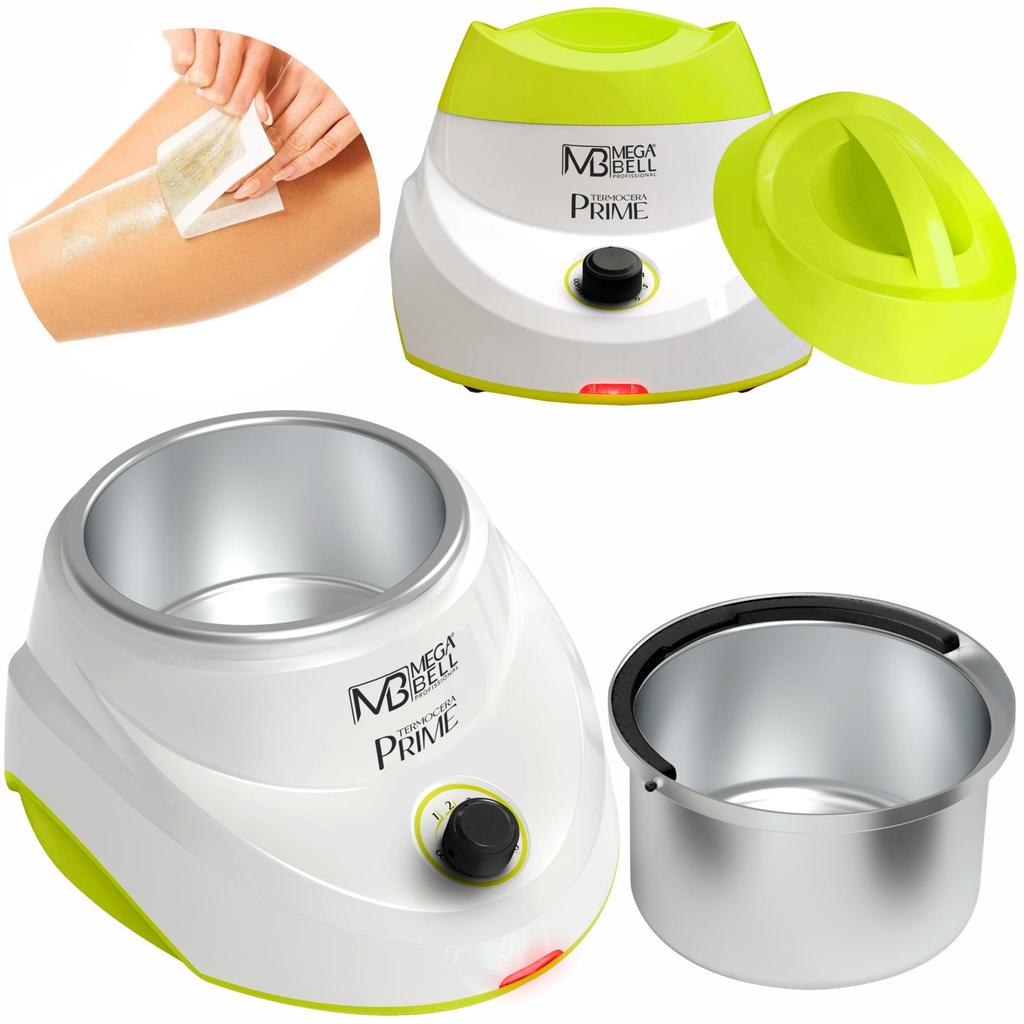 Termocera Aquecedor Cera Quente Panela Mega Bell +Refil 500G