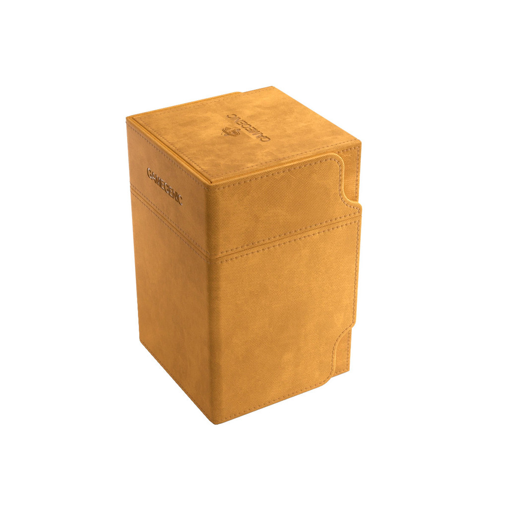 Deck Box Gamegenic Watchtower 100+ Convertible Sand XL Para Pokémon Magic Yugioh