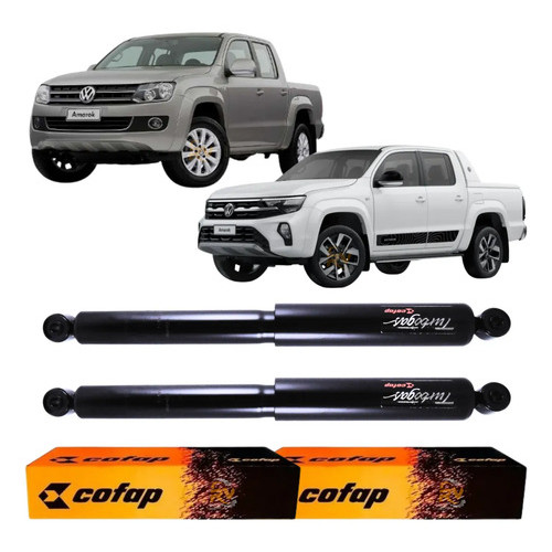 Par Amortecedor Traseiro Amarok 2010 Até 2020 Original Cofap