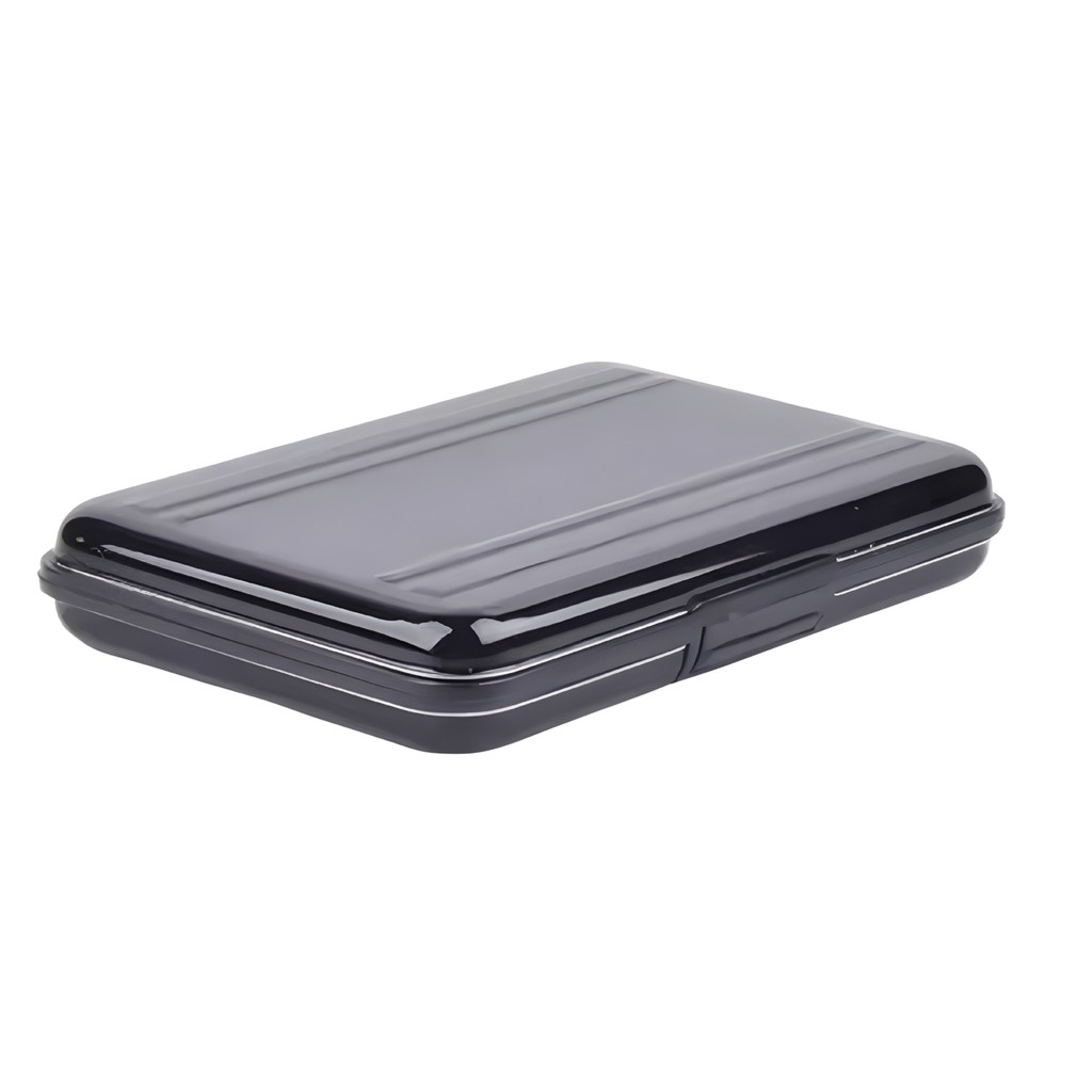 Case Micro E Sd Aluminio Porta Cartão Memoria Estojo Preto — imagem 2 de 2