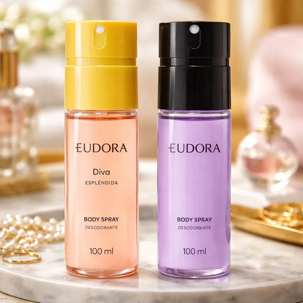 Kit Eudora Body Spray Eudora+ Diva Esplêndida